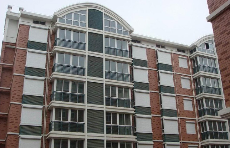 Aluminum alloy rolling window